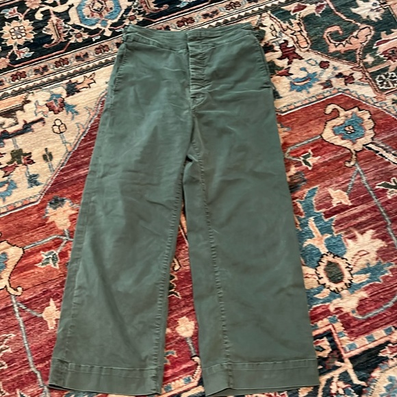 Mother, flat front wide leg pants - Picture 1 of 5